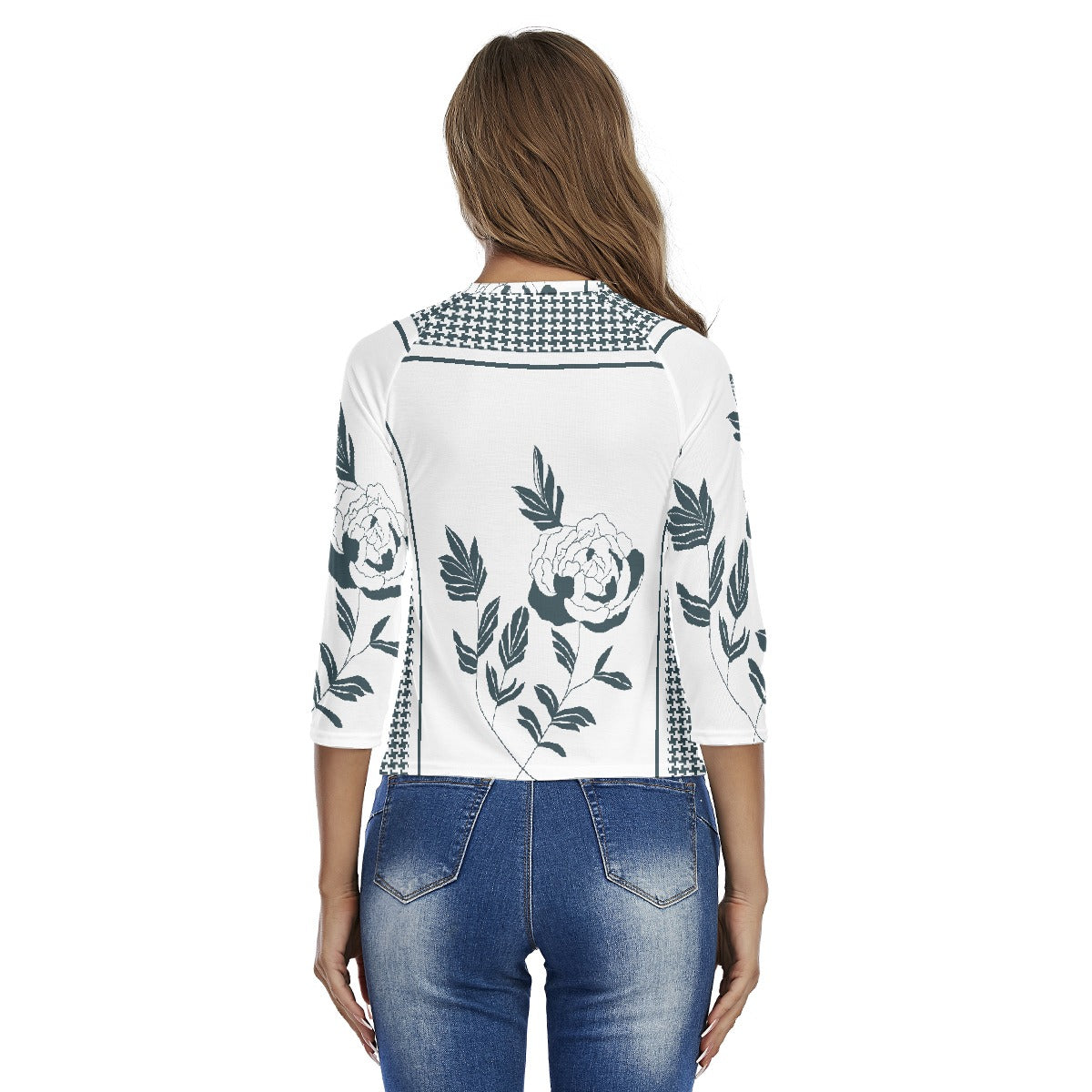 All-Over Print Women's Raglan Sleeves T-shirts