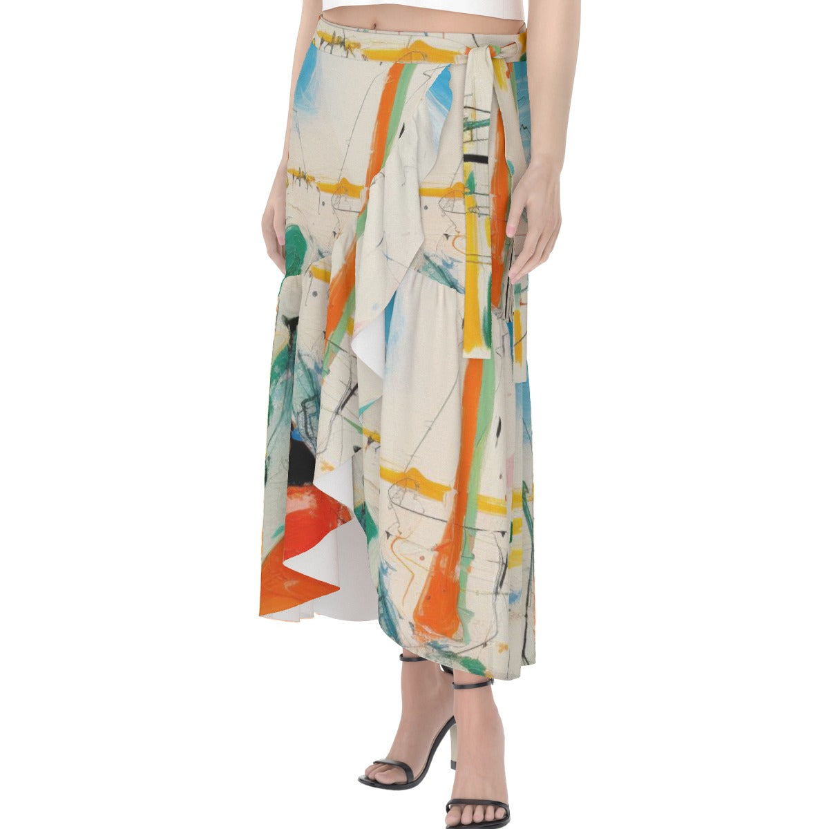 All-Over Print Women's Wrap Skirt