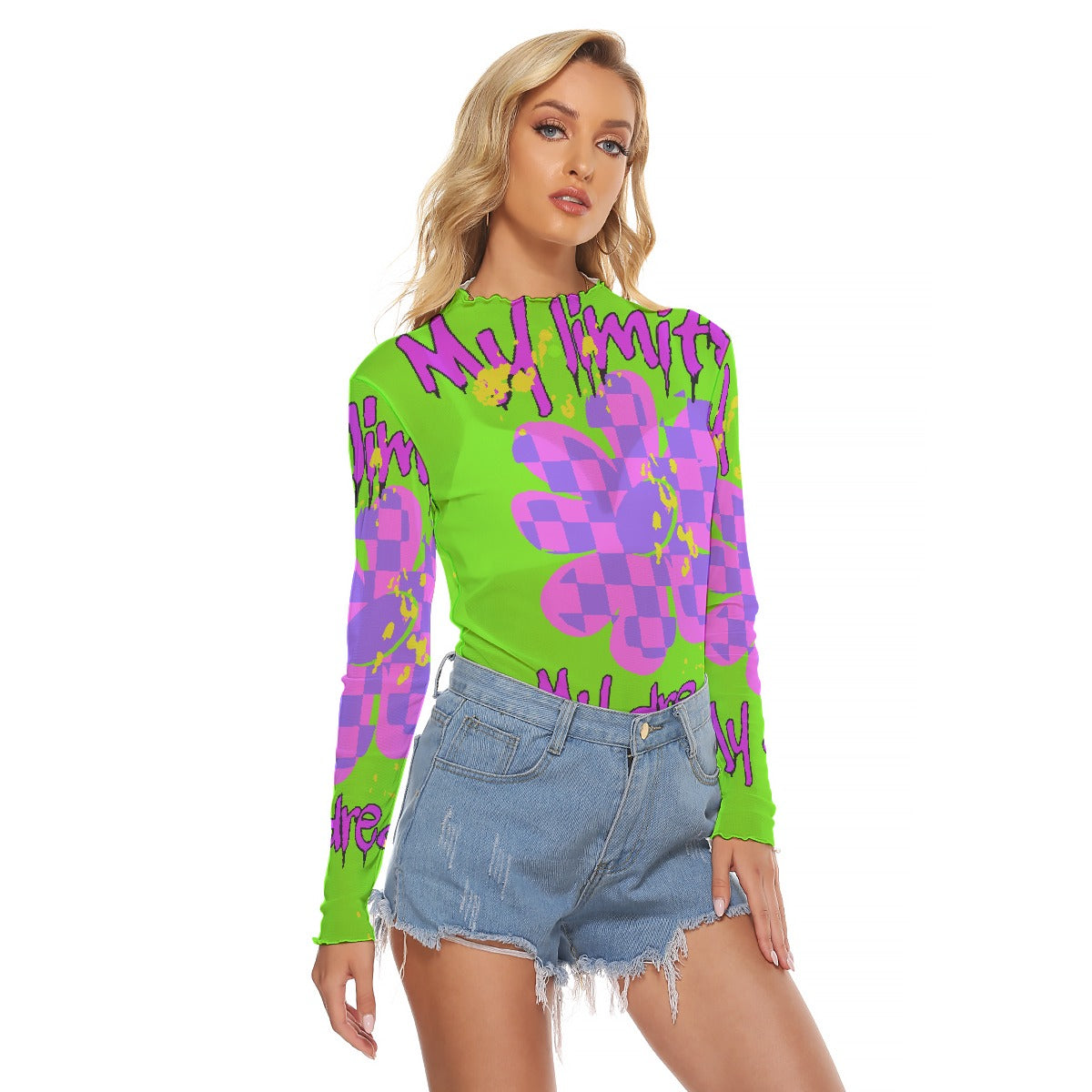 All-Over Print Women's Mesh T-shirt