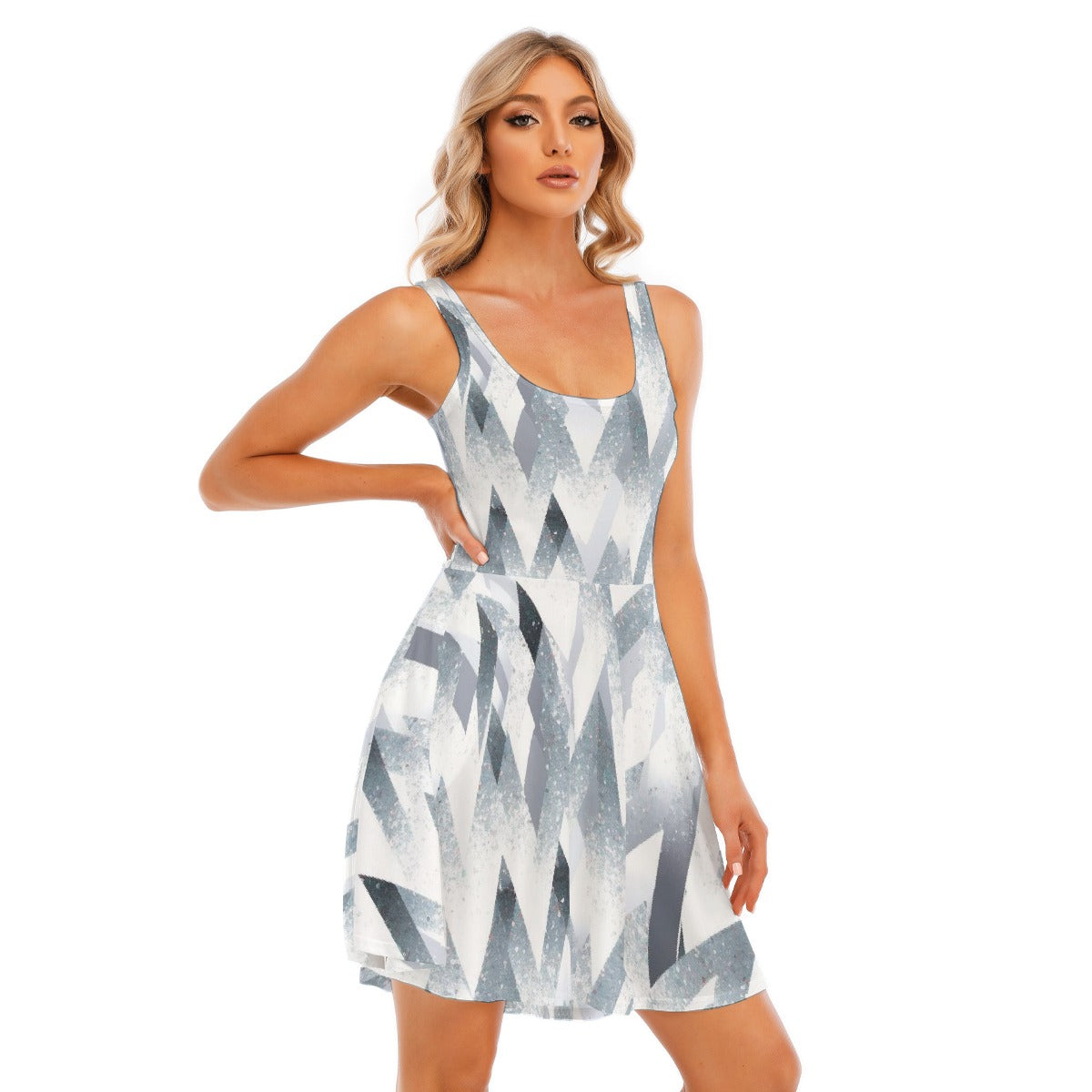 All-Over Print Women's Tank Vest Dress