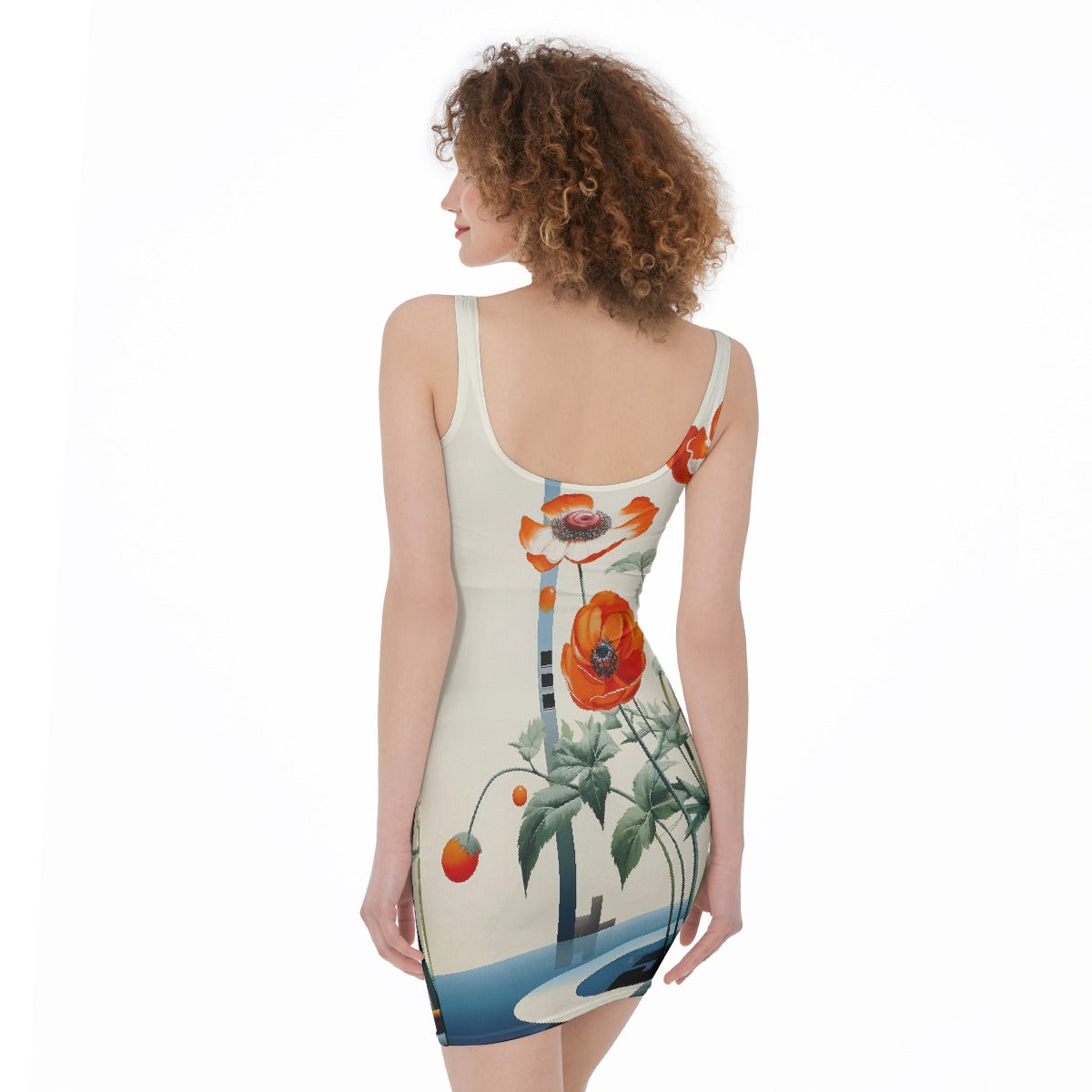 All-Over Print Women's Bodycon Dress