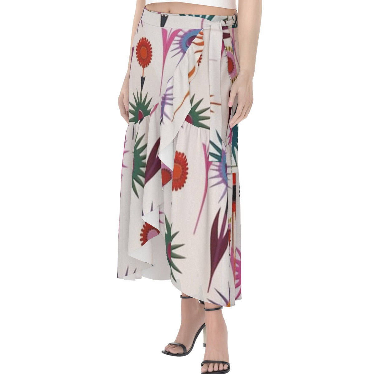 All-Over Print Women's Wrap Skirt