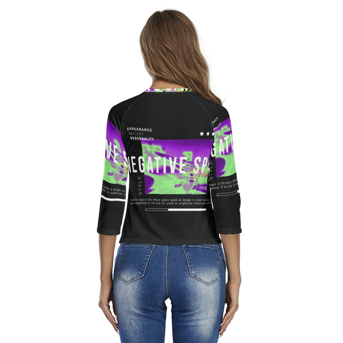 All-Over Print Women's Raglan Sleeves T-shirts