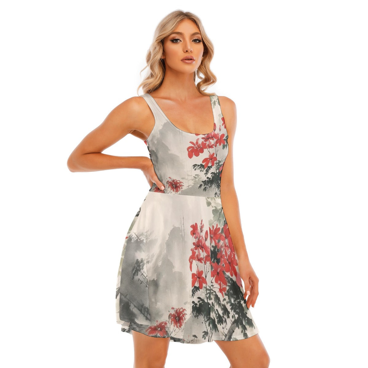 All-Over Print Women's Tank Vest Dress