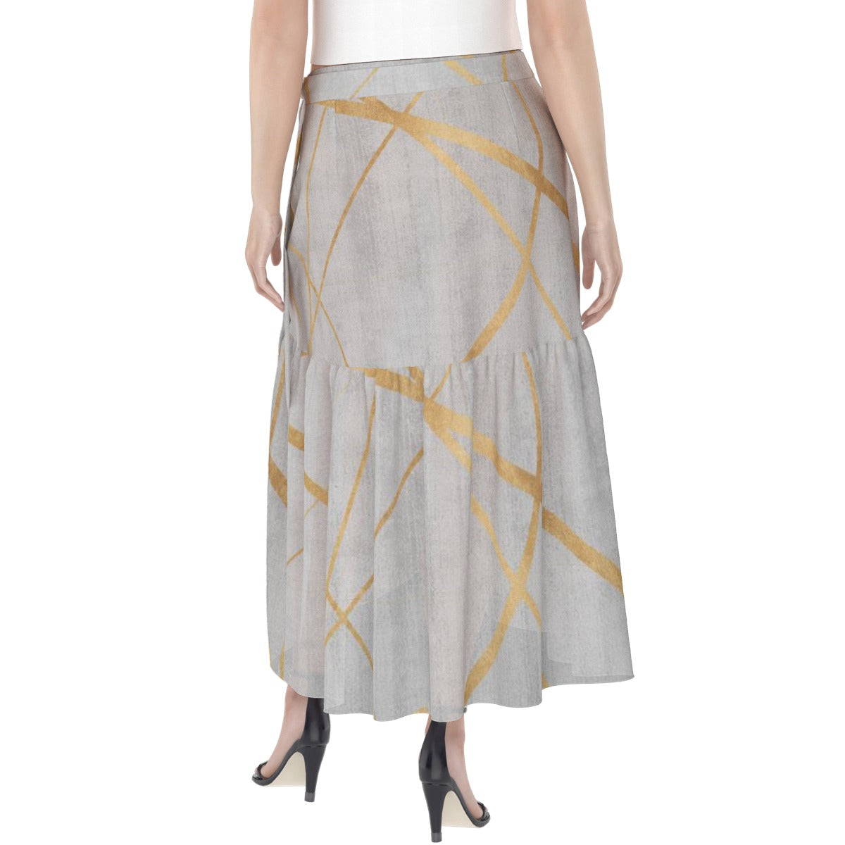 All-Over Print Women's Wrap Skirt