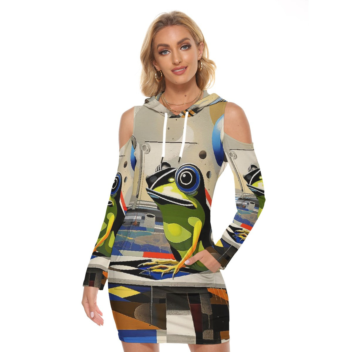 All-Over Print Women's Tight Dress