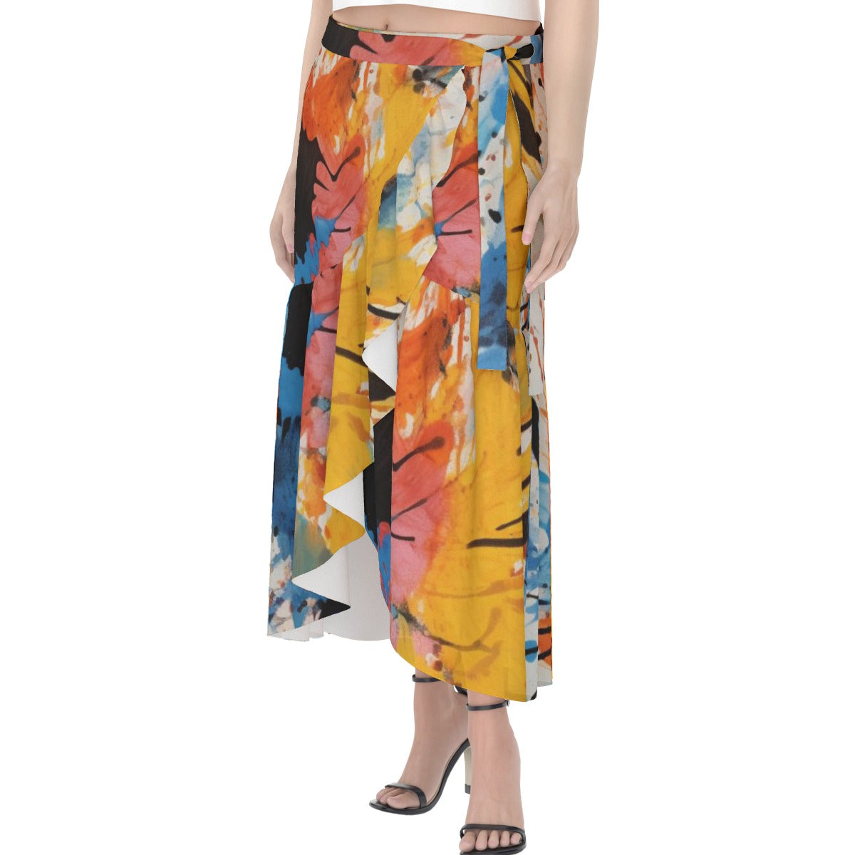 All-Over Print Women's Wrap Skirt