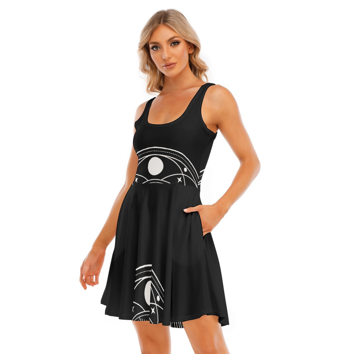 All-Over Print Women's Tank Vest Dress