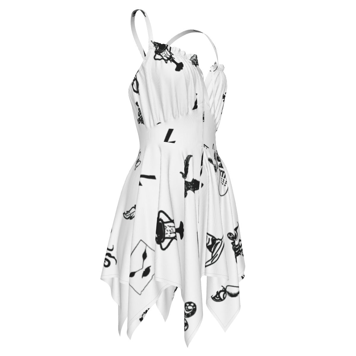 All-Over Print Women's Slip Dress