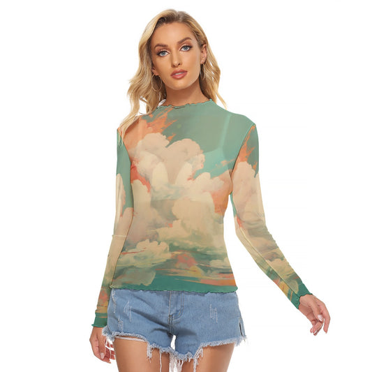 All-Over Print Women's Mesh T-shirt