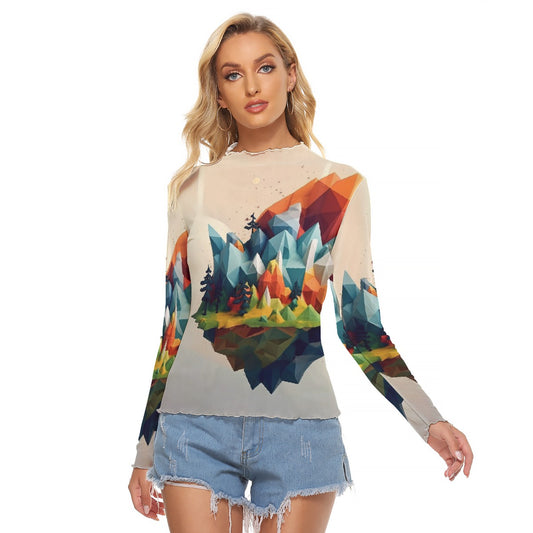 All-Over Print Women's Mesh T-shirt