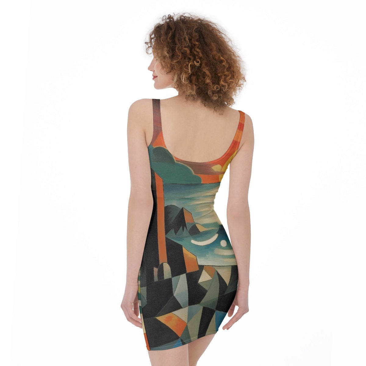 All-Over Print Women's Bodycon Dress