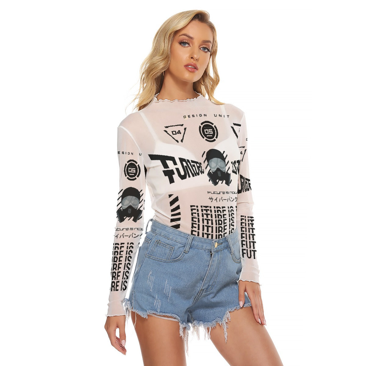 All-Over Print Women's Mesh T-shirt