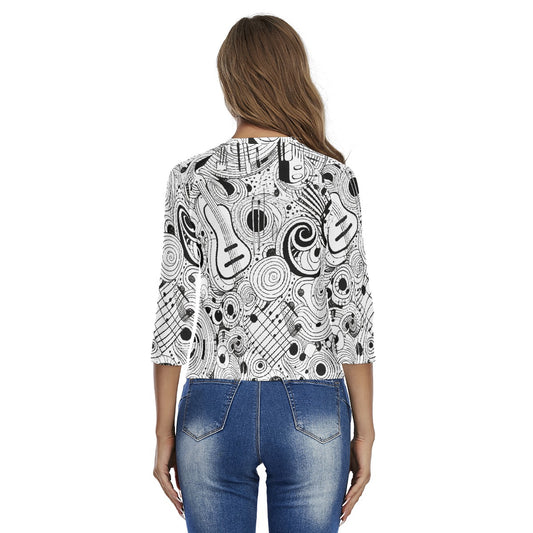 All-Over Print Women's Raglan Sleeves T-shirts