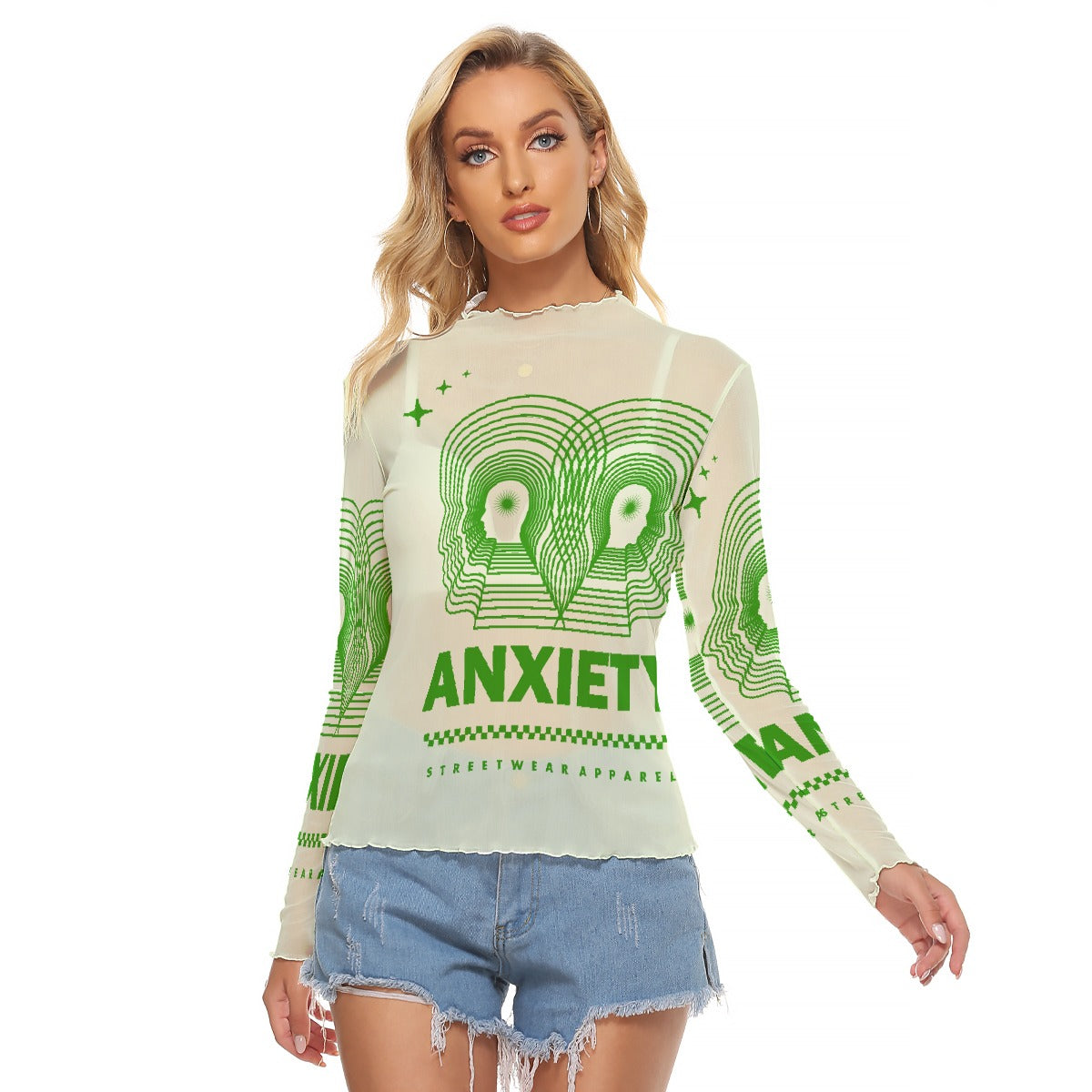 All-Over Print Women's Mesh T-shirt