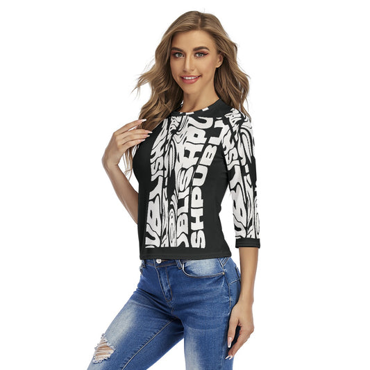 All-Over Print Women's Raglan Sleeves T-shirts