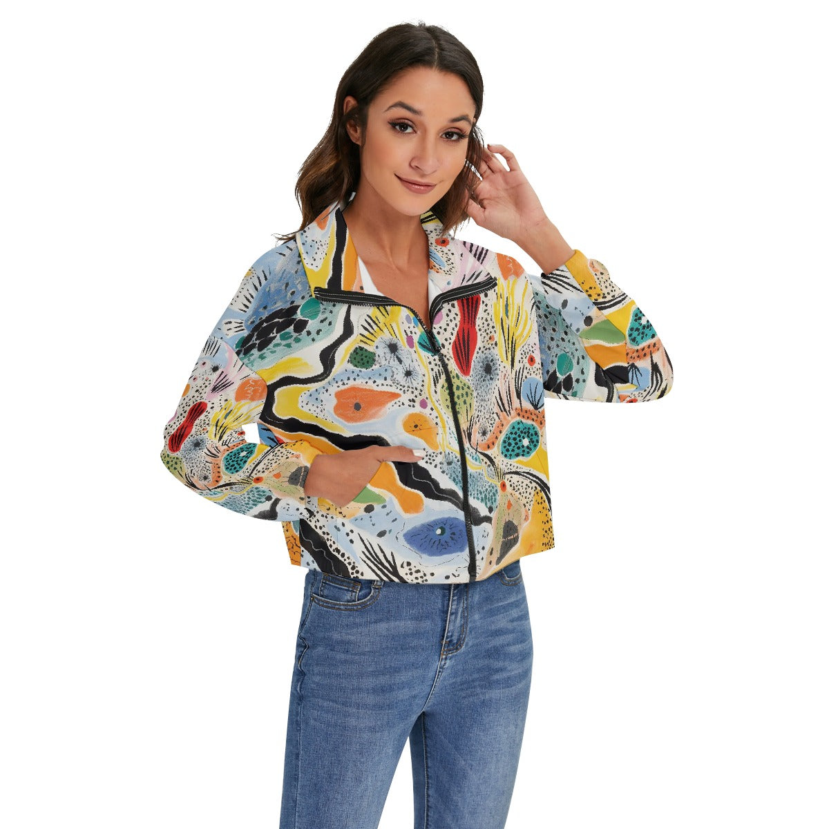 All-Over Print Women's Zip Jacket