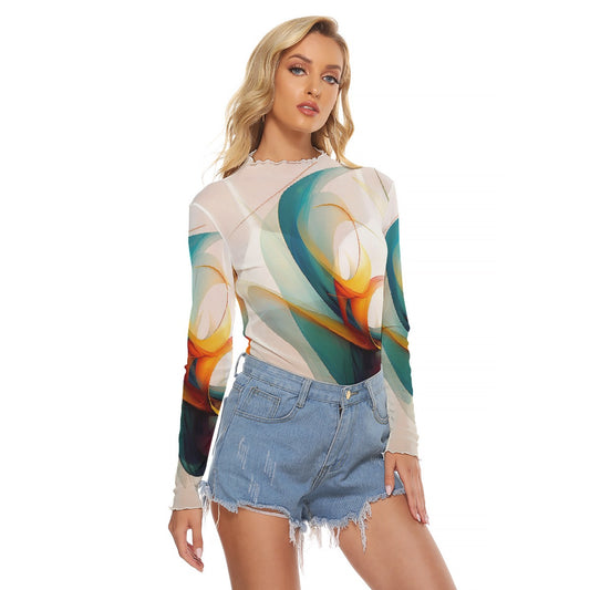 All-Over Print Women's Mesh T-shirt