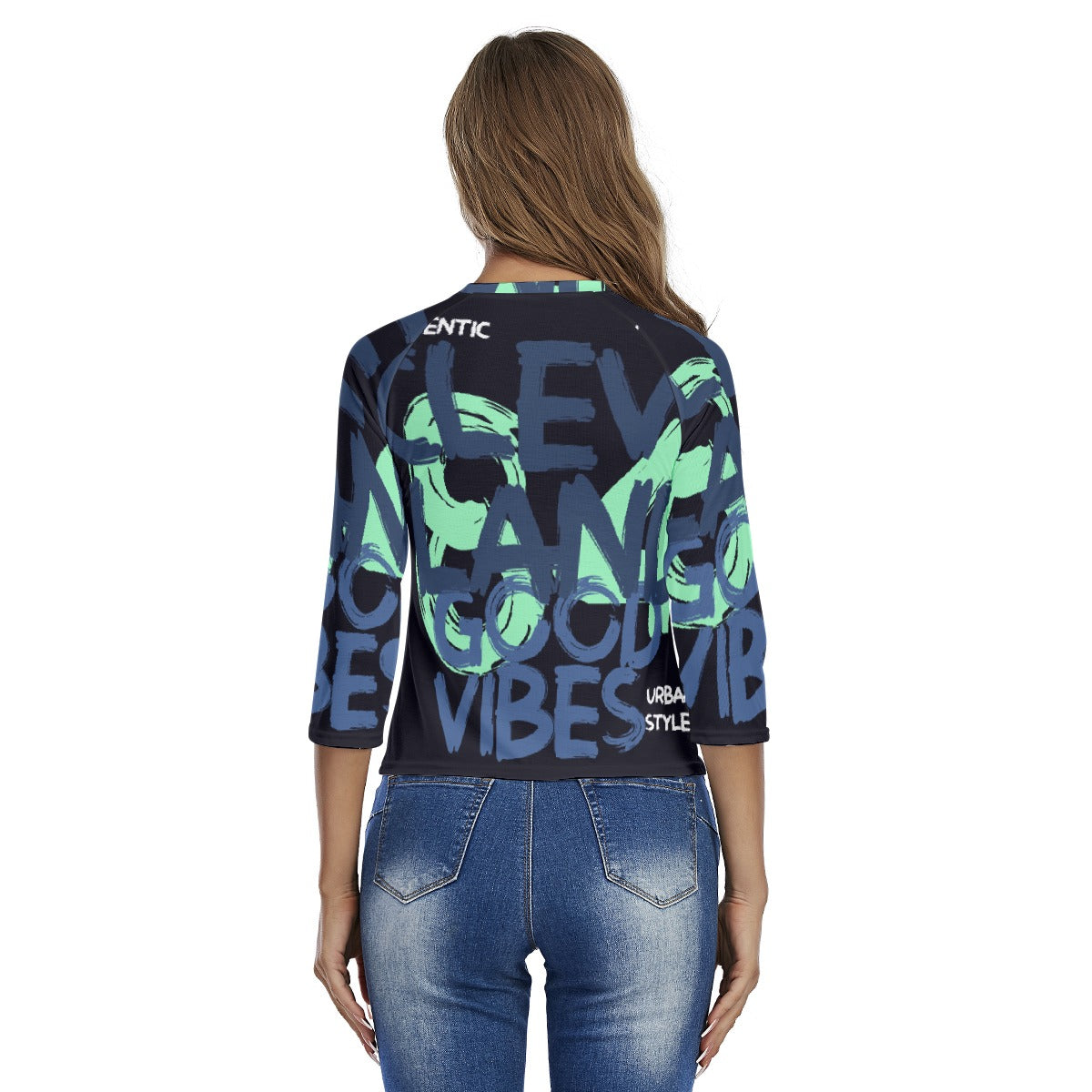 All-Over Print Women's Raglan Sleeves T-shirts