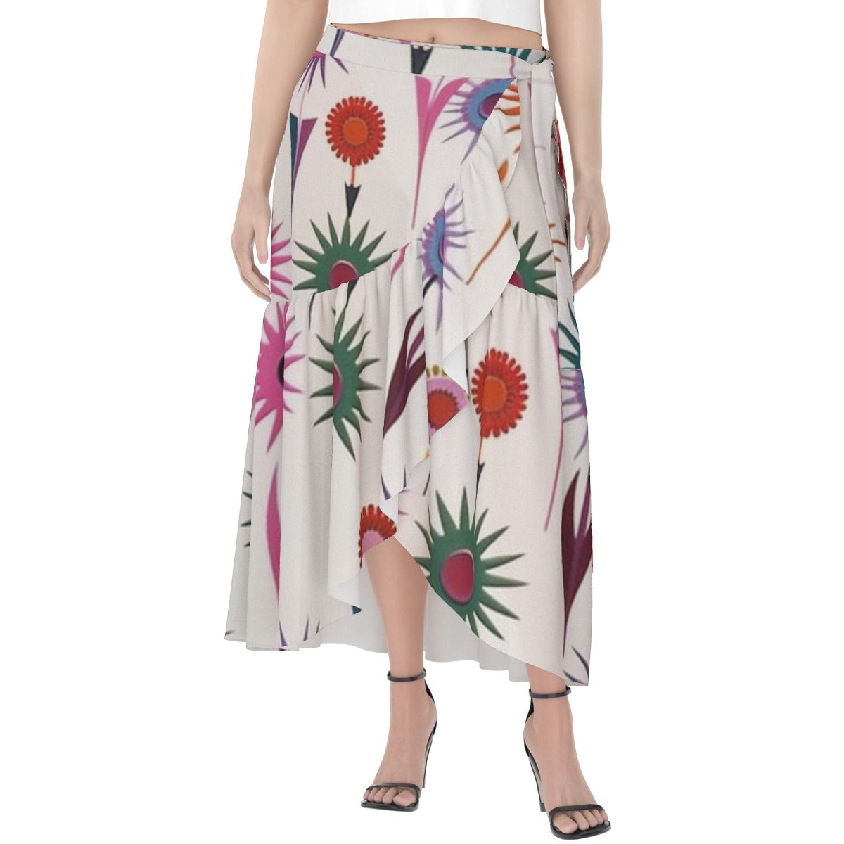 All-Over Print Women's Wrap Skirt