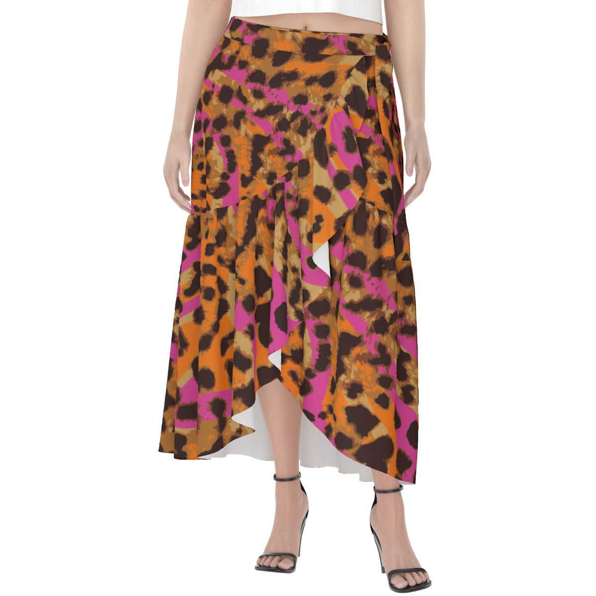 All-Over Print Women's Wrap Skirt