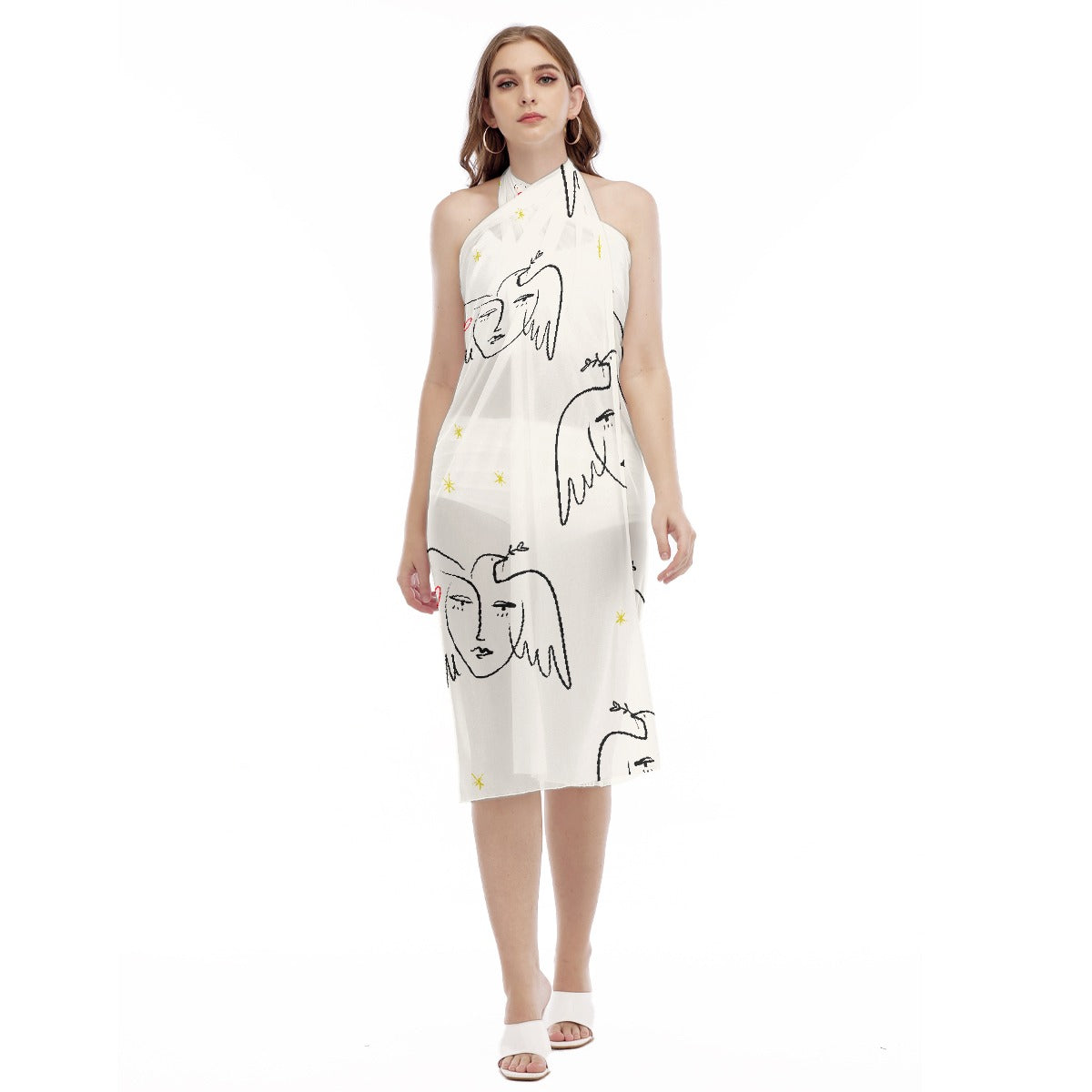 All-Over Print Women's Beach Dress