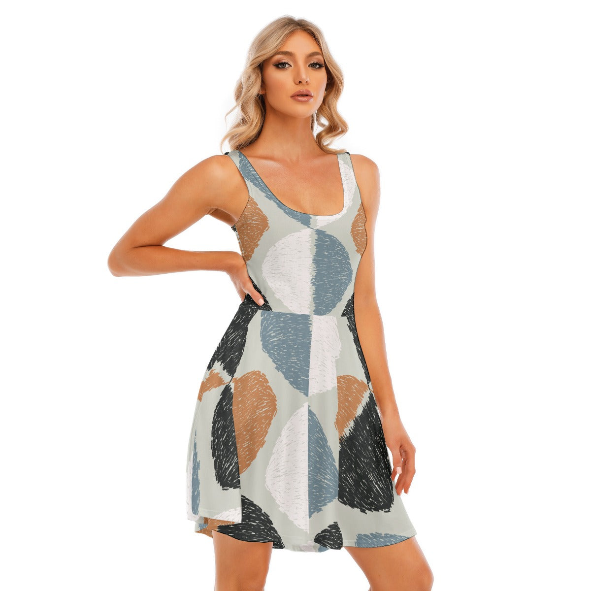 All-Over Print Women's Tank Vest Dress