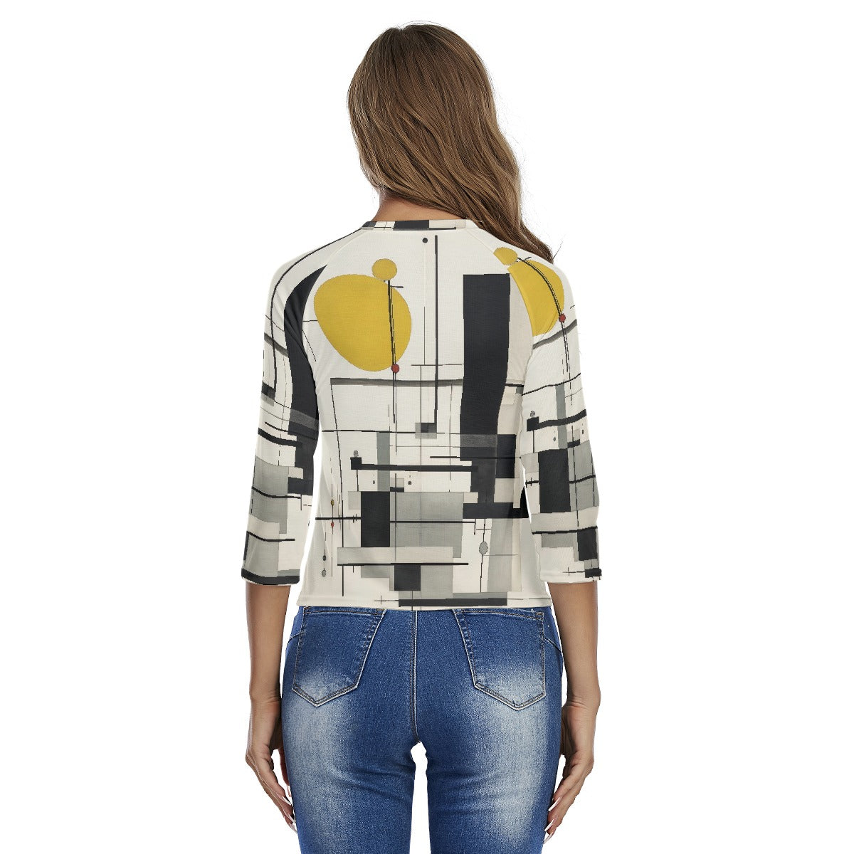 All-Over Print Women's Raglan Sleeves T-shirts