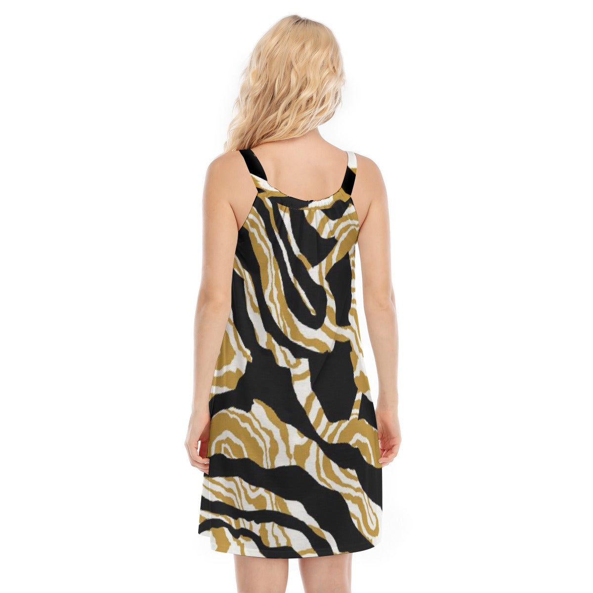 All-Over Print Women's Sleeveless Cami Dress