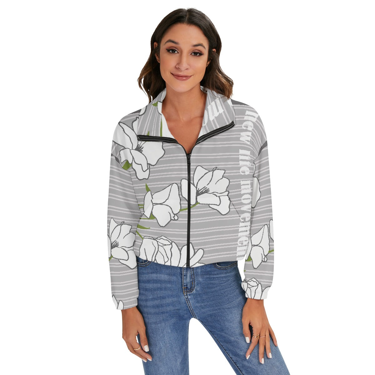 All-Over Print Women's Zip Jacket