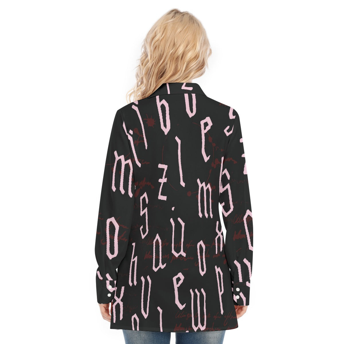 All-Over Print Women's Long Shirt