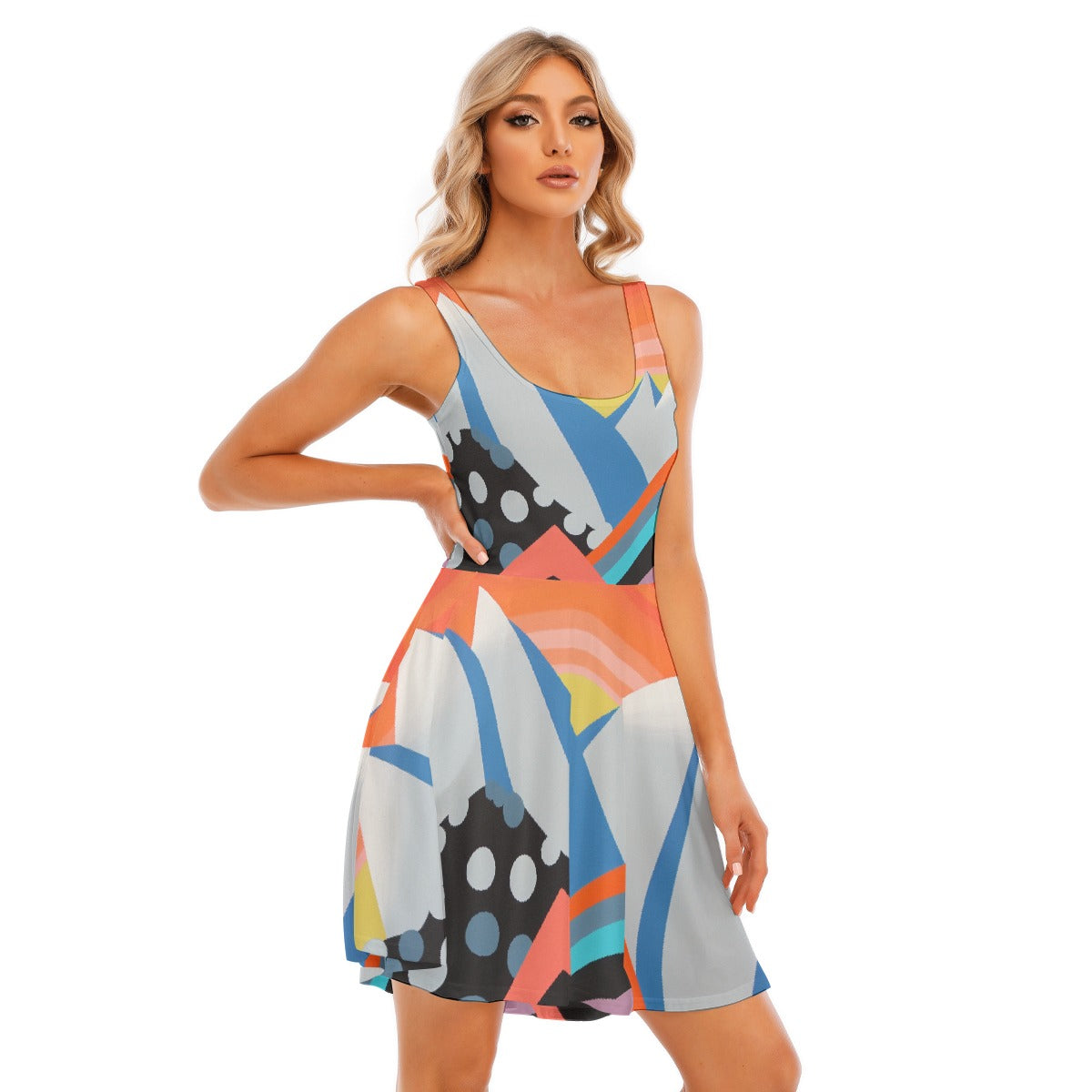 All-Over Print Women's Tank Vest Dress