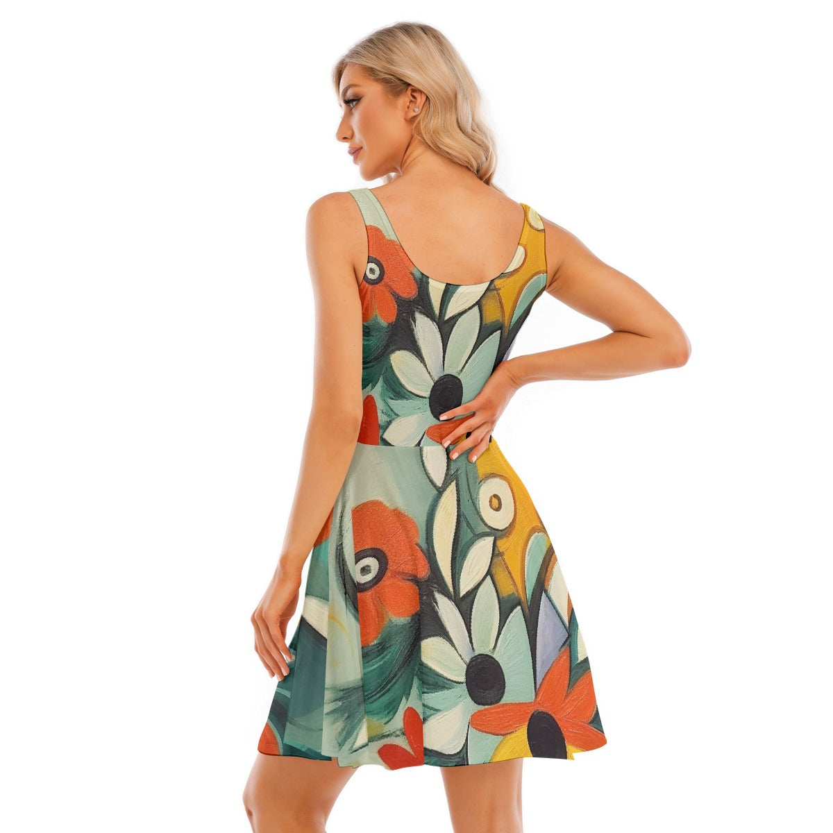 All-Over Print Women's Tank Vest Dress