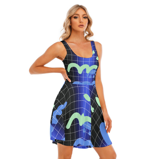 All-Over Print Women's Tank Vest Dress