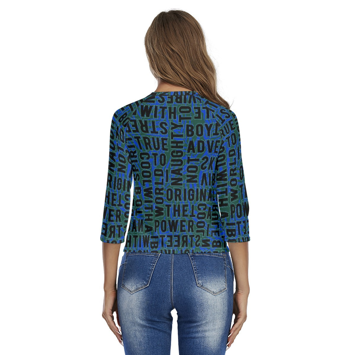 All-Over Print Women's Raglan Sleeves T-shirts