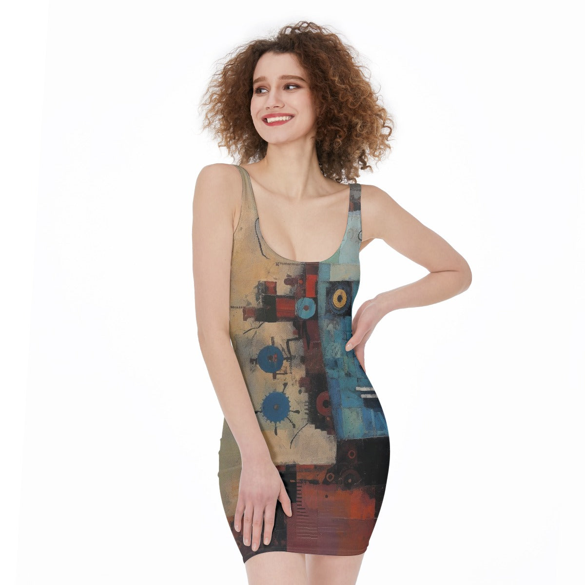 All-Over Print Women's Bodycon Dress