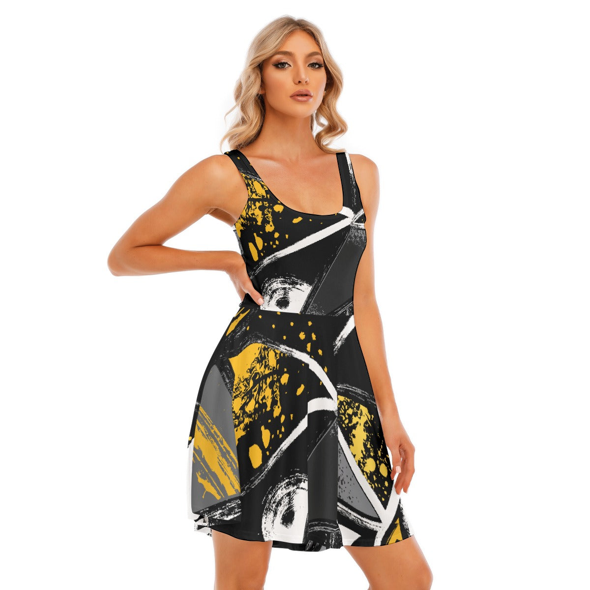 All-Over Print Women's Tank Vest Dress