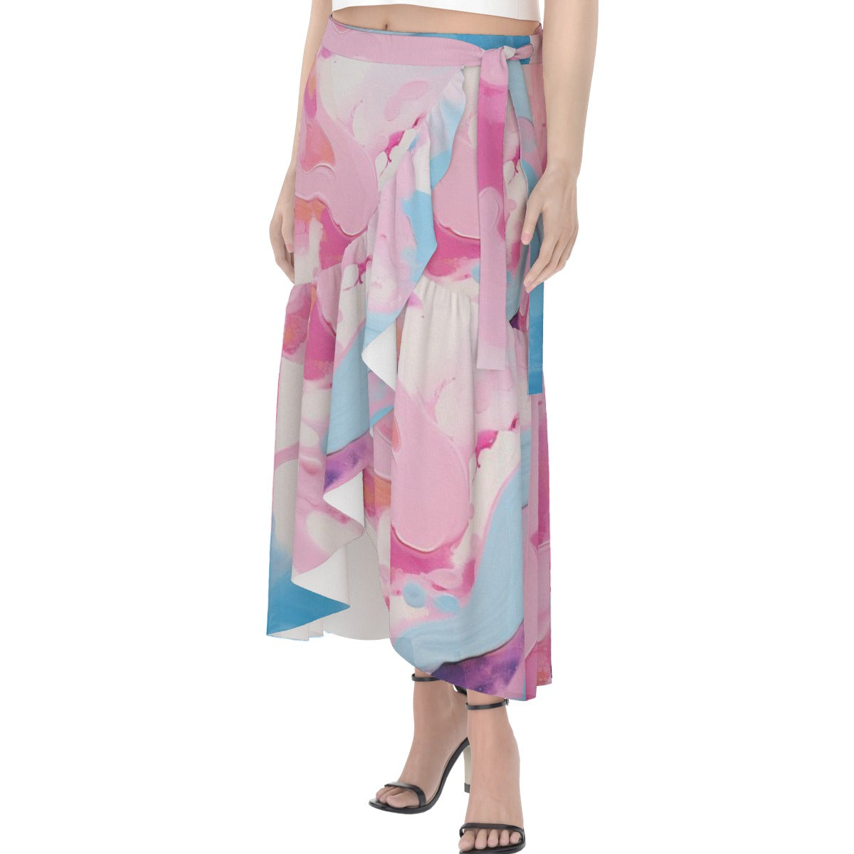 All-Over Print Women's Wrap Skirt