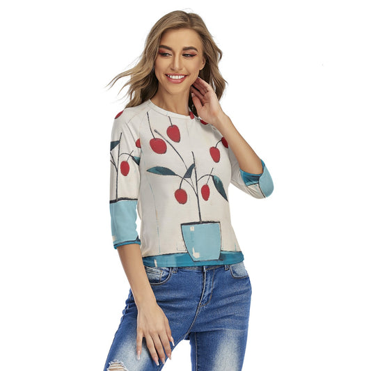 All-Over Print Women's Raglan Sleeves T-shirts