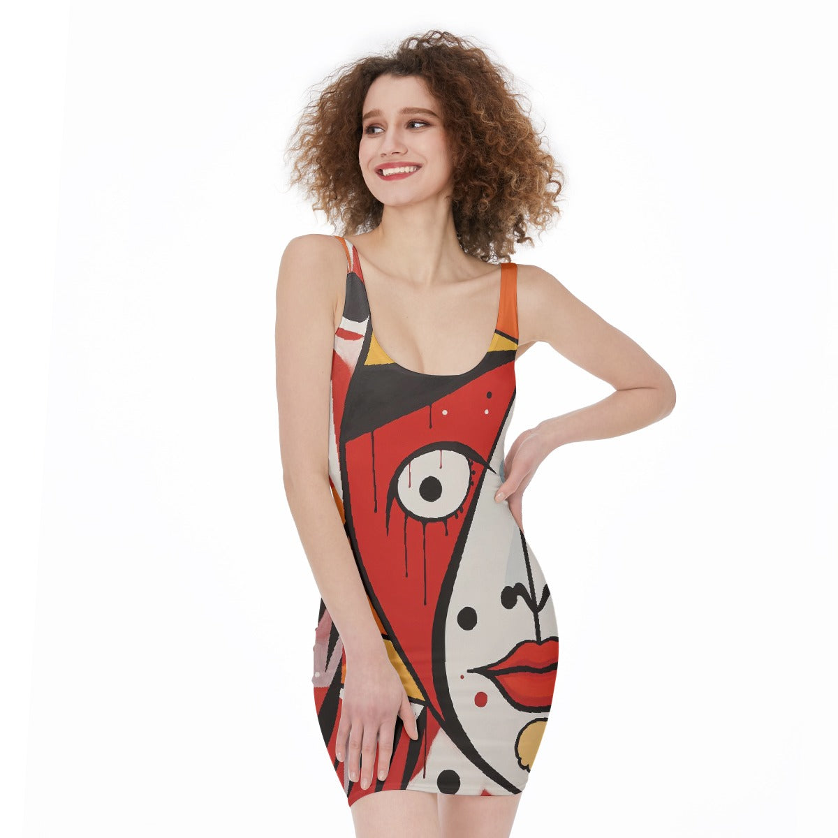 All-Over Print Women's Bodycon Dress