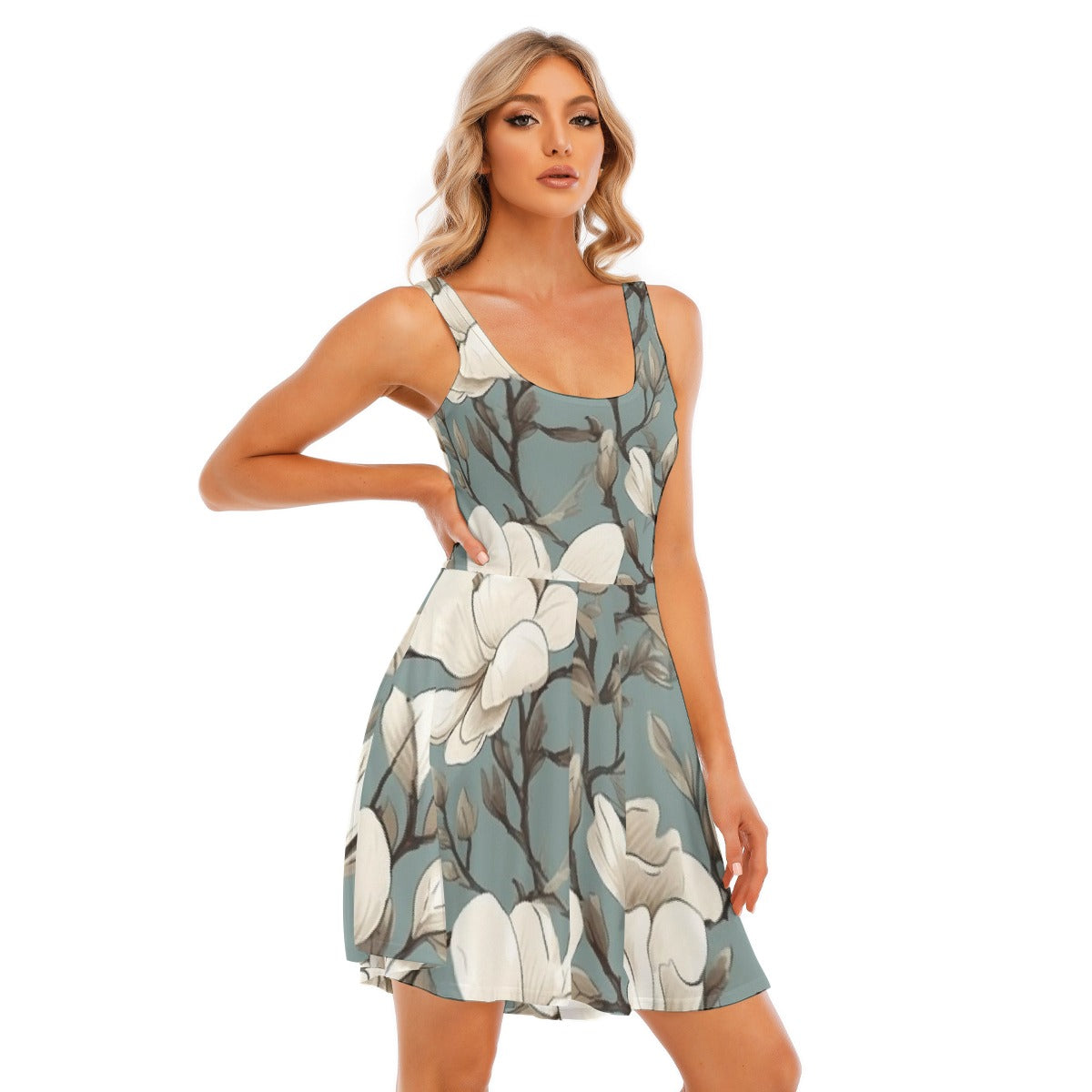 All-Over Print Women's Tank Vest Dress