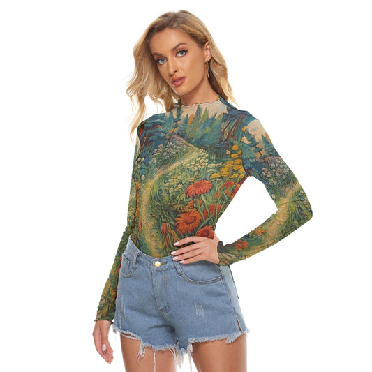 All-Over Print Women's Mesh T-shirt