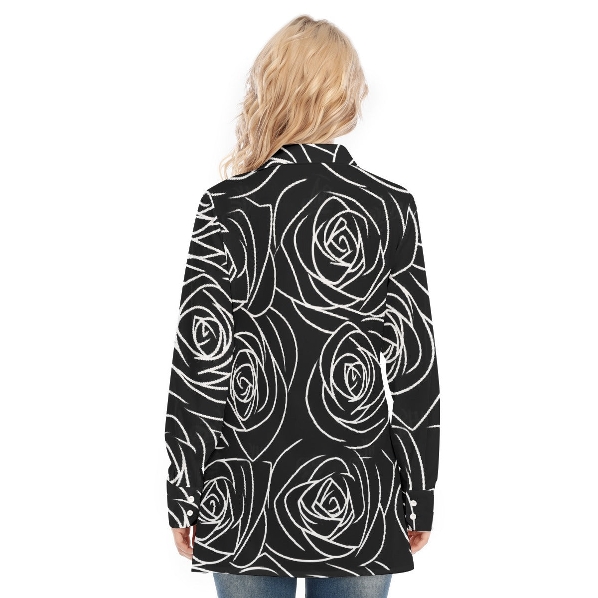 All-Over Print Women's Long Shirt