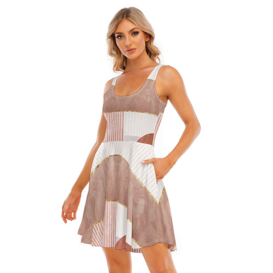 All-Over Print Women's Tank Vest Dress