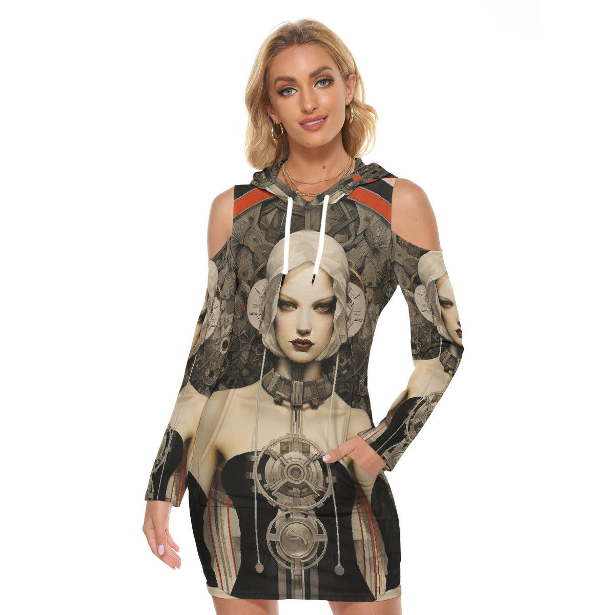 All-Over Print Women's Tight Dress