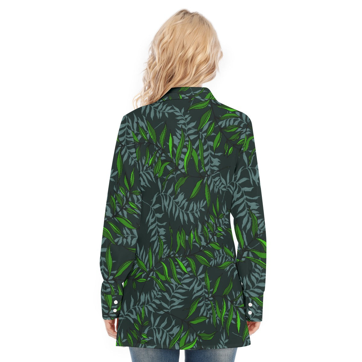 All-Over Print Women's Long Shirt