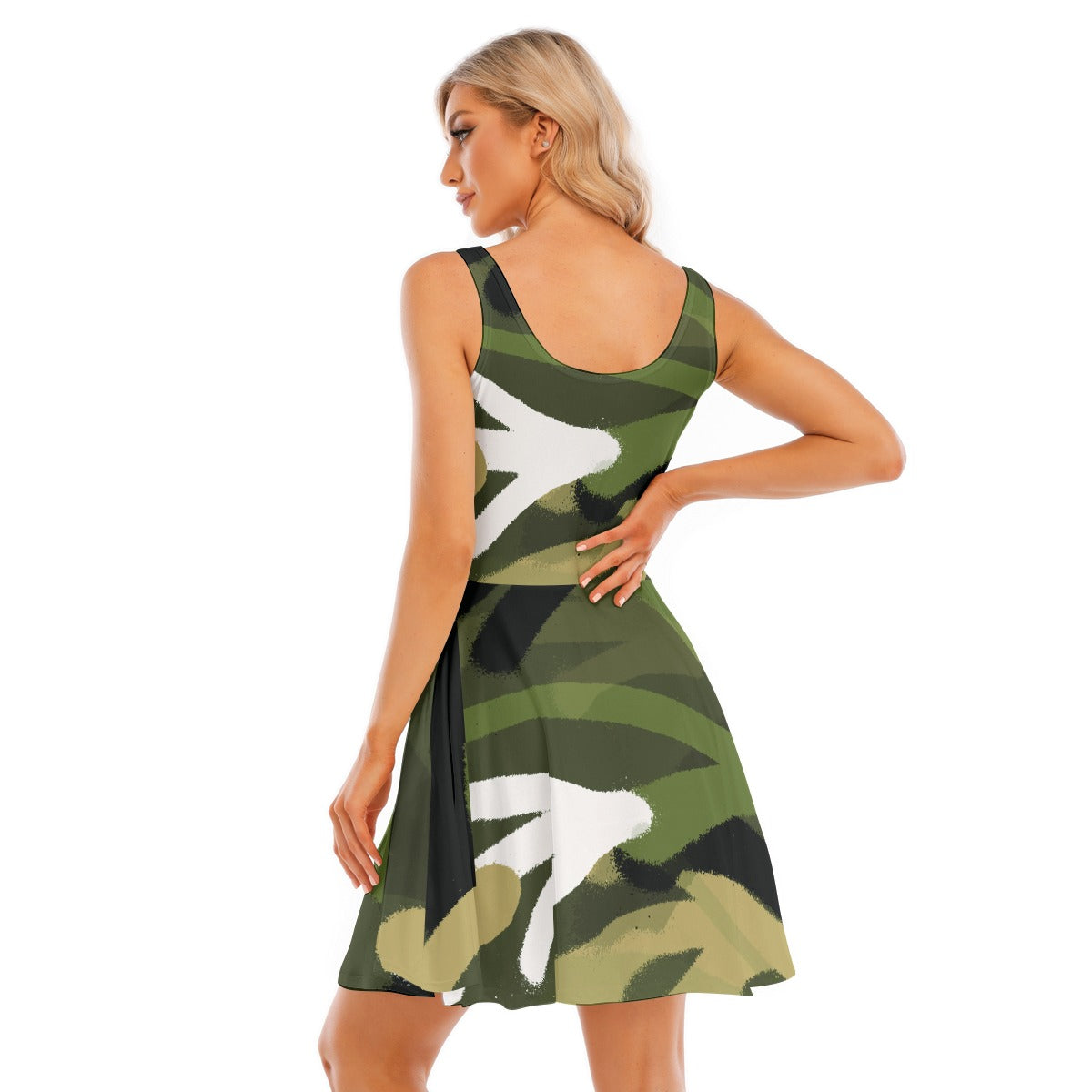 All-Over Print Women's Tank Vest Dress