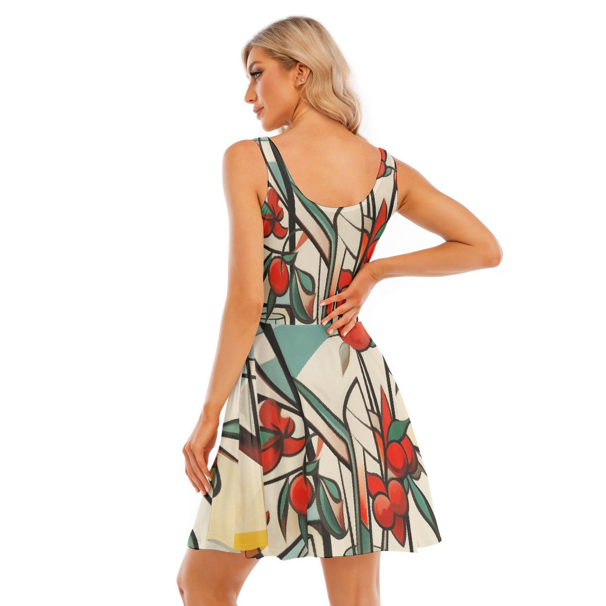 All-Over Print Women's Tank Vest Dress