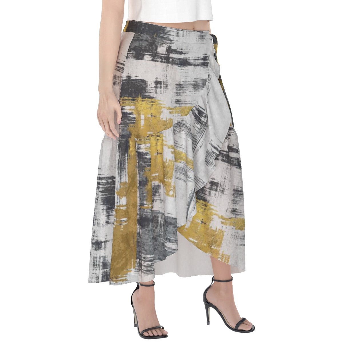 All-Over Print Women's Wrap Skirt