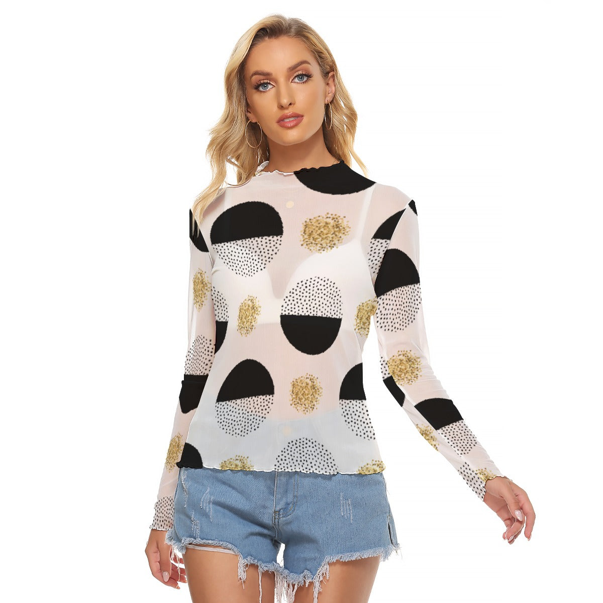 All-Over Print Women's Mesh T-shirt